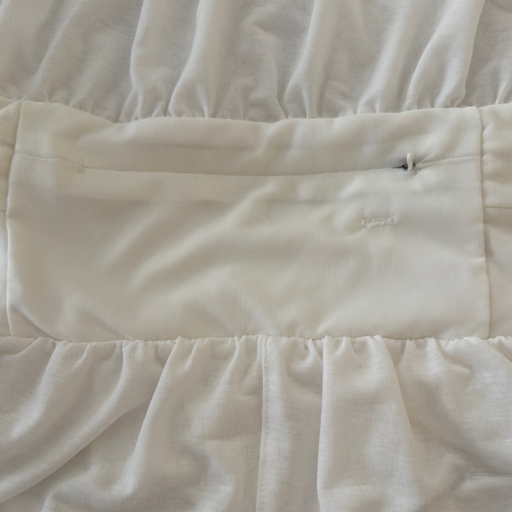 White Sleeveless Romper - Picture 5 of 5